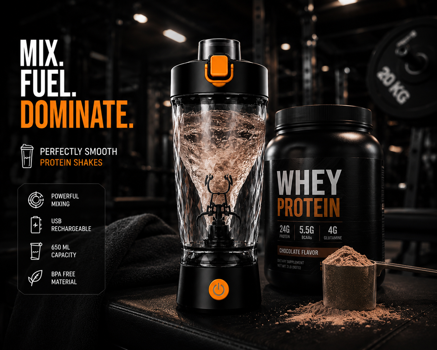 PulesFit™ Electric Protein Shaker